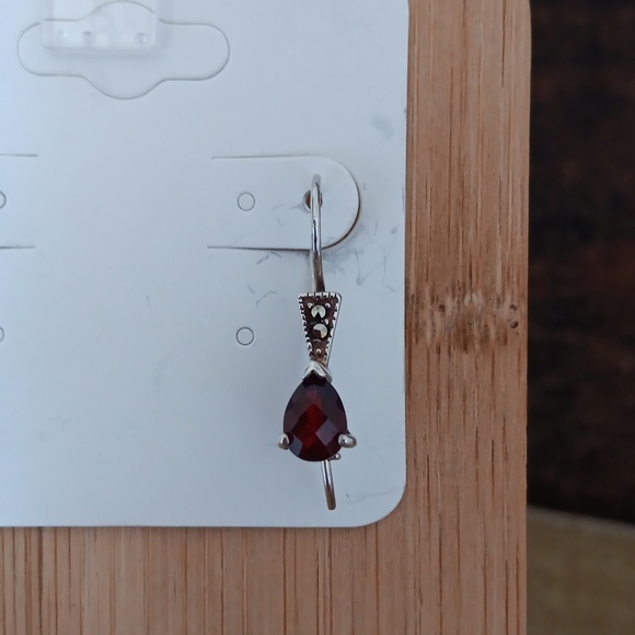 Silver Hook Style Earrings - Picture 7 of 9